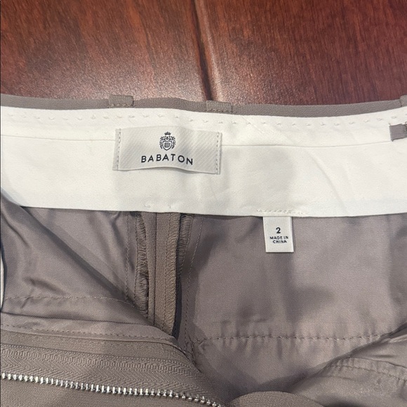 Babaton High-Rise Tailored Shorts — Light Gray - Picture 2 of 2